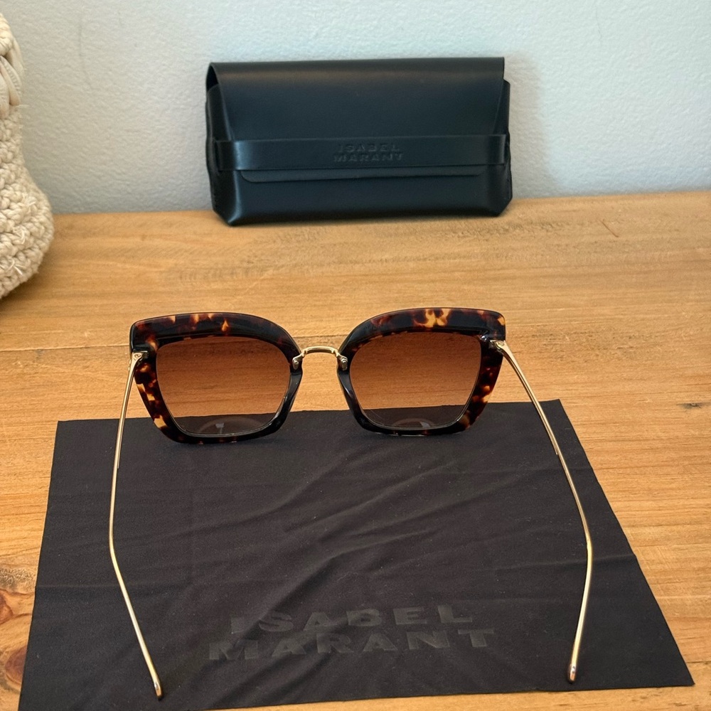 Isabel Marant Women’s Brown Rectangular Glasses - image 5